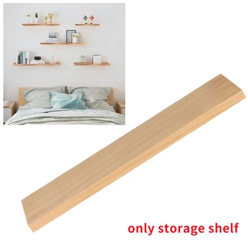 

Storage Rack Organizer Rustic Wood Board Craft Bar Floating Decorative Bracket Living Room Home Office Holders Wall Shelf