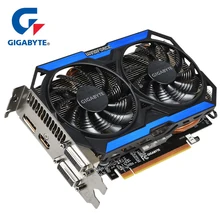 GIGABYTE графическая карта gtx 960 2gb игровой ПК Hdmi Dvi игровая б/у видеокарта