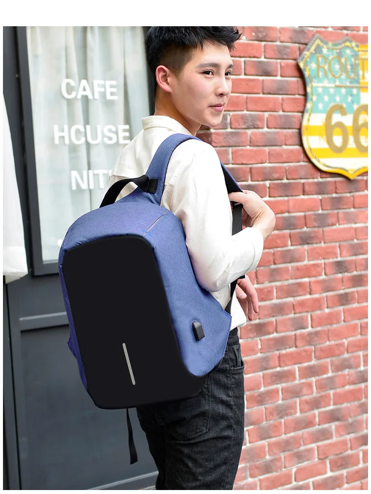For Both Men And Women Backpack Wholesale Unisex Handsome Waterproof Nylon Cloth Anti-Theft Casual COUPLE'S Backpack Large Capac