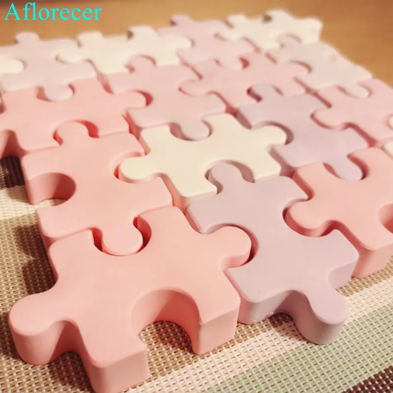 Silicone Soap Molds For Aroma Plaster Gypsum DIY Ice Cube Tray Chocolate Cake Decorating