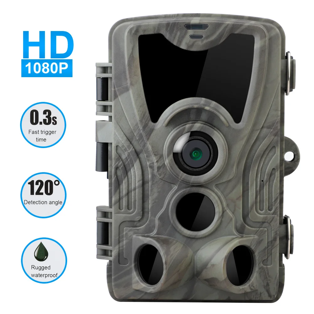 20MP HD 1080P наружная охотничья камера, камера для разведения дикой природы, ИК камера ночного видения