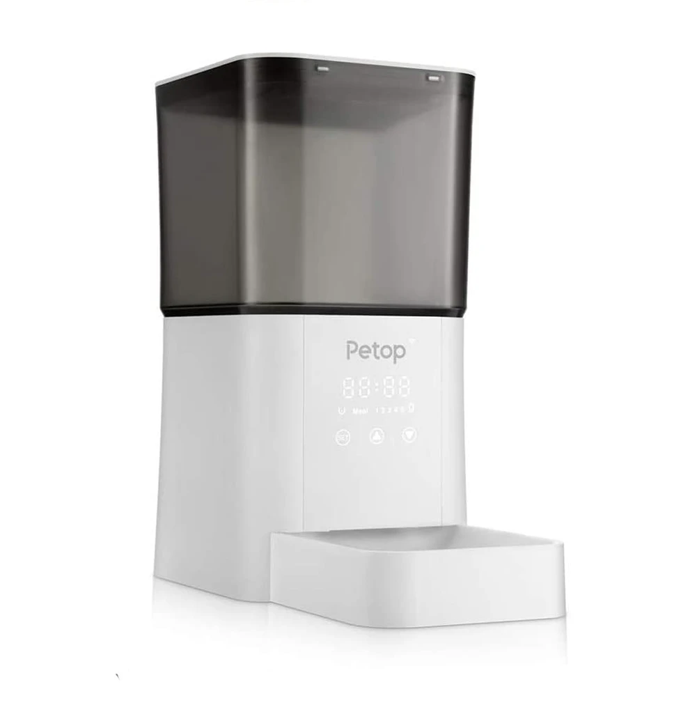 6 5l Smart Pet Automatic Feeder For Dogs And Cats Food Dispenser With Timer Programmable Up To 5 Meals Per Day Dog Cat Food Bowl Dog Feeding Aliexpress