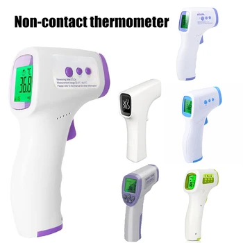 

JZIKI Non-contact Digital Infrared Thermometer Non Contact Temperature Gun Laser Handheld IR Temp Gun LCD Display Thermometer