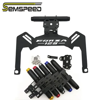 

SEMSPEED logo FORZA125 Motorcycle For Honda Forza125 2017-2018 2019 2020 Front GPS Bracket Disc Brake Pump Cover Guard Holder