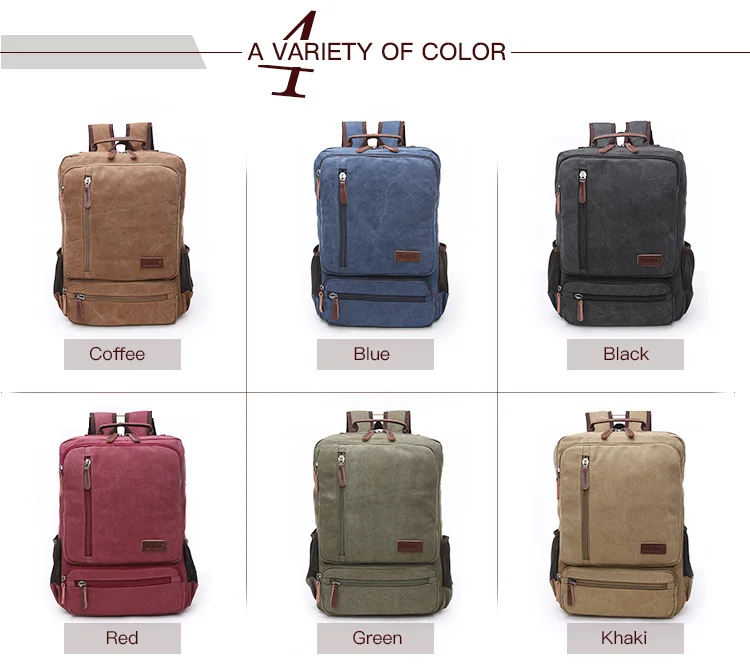 solid color backpack bag travel outdoor running backpack vintage custom logo backpack