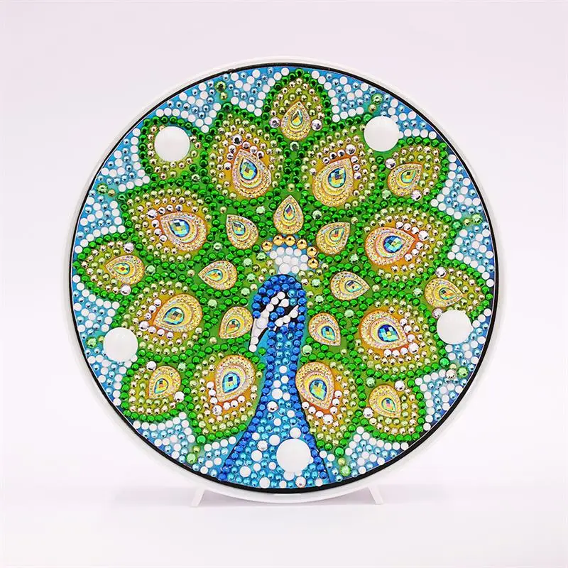

ZOOYA DIY Round Diamond Embroidery Light Tree Landscape Diamond Light LED Light Complete Set Special Round Shiny Beads HD03