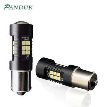 

PANDUK 2Pcs 3030 SMD 1156 BA15S P21W LED BAY15D 1157 BAY15D T20 lamp LED 7443 7440 W21W W21/5W Led Bulbs For Turn Signal Light