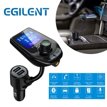 Автомобильный MP3-плеер Hands-free, автомобильный комплект, Bluetooth, fm-передатчик, аудио, mp3 модулятор, u-диск, музыка, воспроизведение, автомобильный комплект, QC 3,0, порт для зарядки