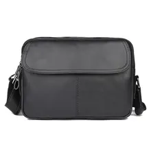 Кожаная сумка через плечо из натуральной воловьей кожи сумка-мессенджер, слинг сумка для человека 1026A/B