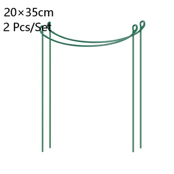 

Climbing Support Ring Frame Flower Iron Ring Props For Plants 40 * 25 cm