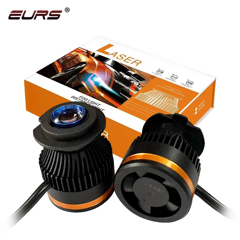 EURS LED H7 H8 H9 H11 Laser Spot Light HB3 HB4 Car Headlights Motorcycle Spotlight off road Fog Bar led working lights | Автомобили и