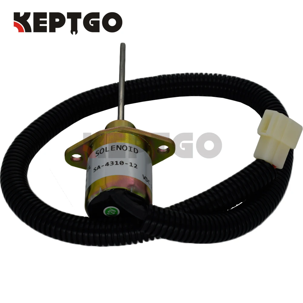 Запорный остановочный соленоид 17490-60010 SA-4310-12 12V для Kubota двигателя