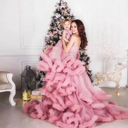 Blush família olhar mãe filha combinando tutu vestido com cinto de cristal blush rosa vestidos blush mamãe e me vestido de aniversário