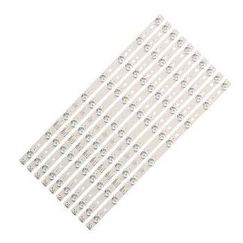 

LED Backlight strip 8 lamp For haier 49"TV LS49H510X LS49H510N LS49A51 light bar LE49D8-01 (A) 30349008202 screen LC490EGY-SHM3