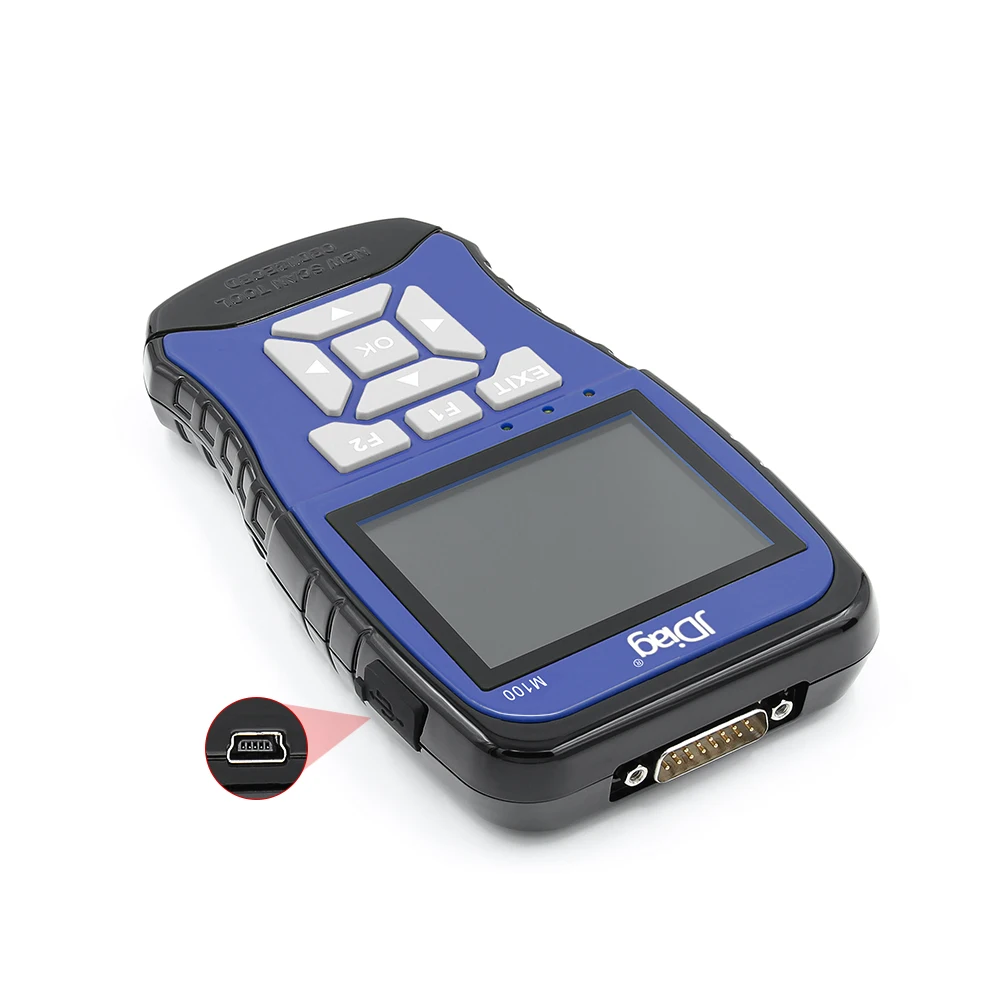 Original Design Jdiag M100 Motorcycle Diagnostic Tool Moto Scanner 12V Battery Tester Intelligent Dual System Multi Brand Update