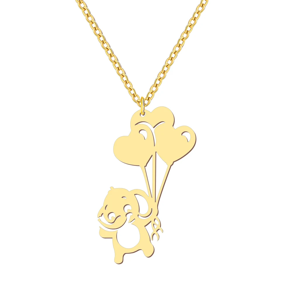 Simple Cute Cat Shape Pendant Necklace For Women Daily Casual Party Jewelry  Lover Birthday Gift