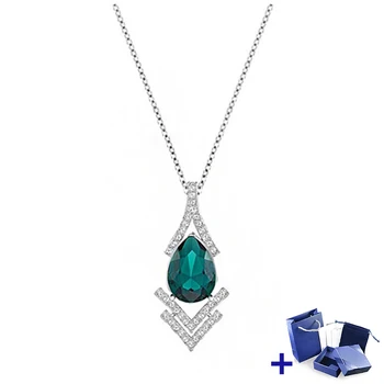 

High Quality Original SWA Necklace with Original Logo Fashion Luxury Woman Jewelry Gift Wedding Party Jewelry Free Shipping