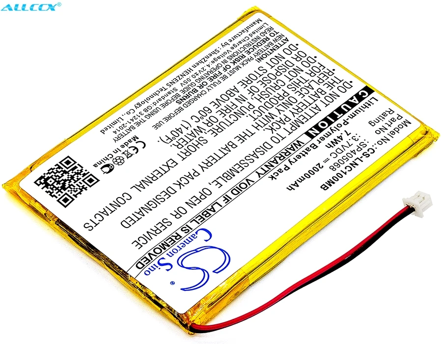 CameronSino 2000mAh аккумулятор для Luvion Prestige Touch Supreme Connect|Цифровые аккумуляторы| |