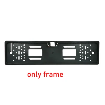 

2020 New Arrival 170 European Car License Plate Frame Auto Reverse for Rear View Backup Camera 4 LED Universal CCD Night Vision