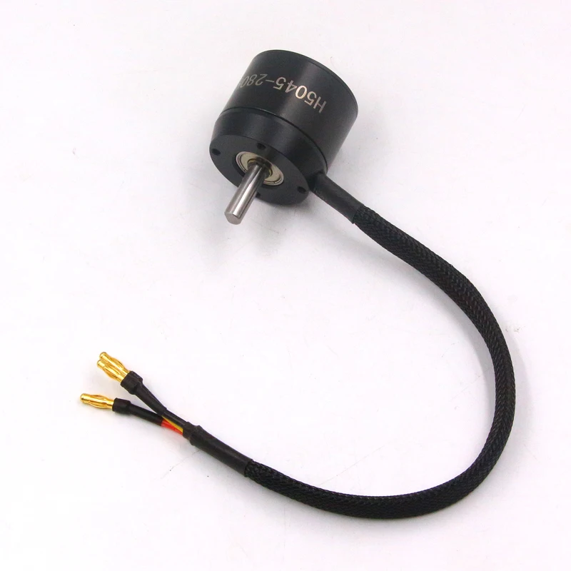 Бесщеточный мотор FATJAY 5045 140KV 200K 280KV с матовым внешним ротором 4 12s 36V sensorless для RC