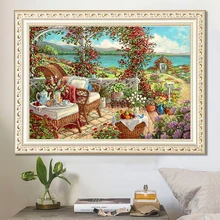 

DIY 5D Diamond Painting Scenic Lovely Kit Full Drill Square Round Embroidery Mosaic Art Picture Of Rhinestones Home Decor Gifts