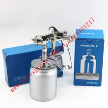 Японский W-101 пистолет-распылитель W101 HVLP ручной Краскораспылитель всасывающий Тип 600 мл Автомобильная мебель Краскораспылитель