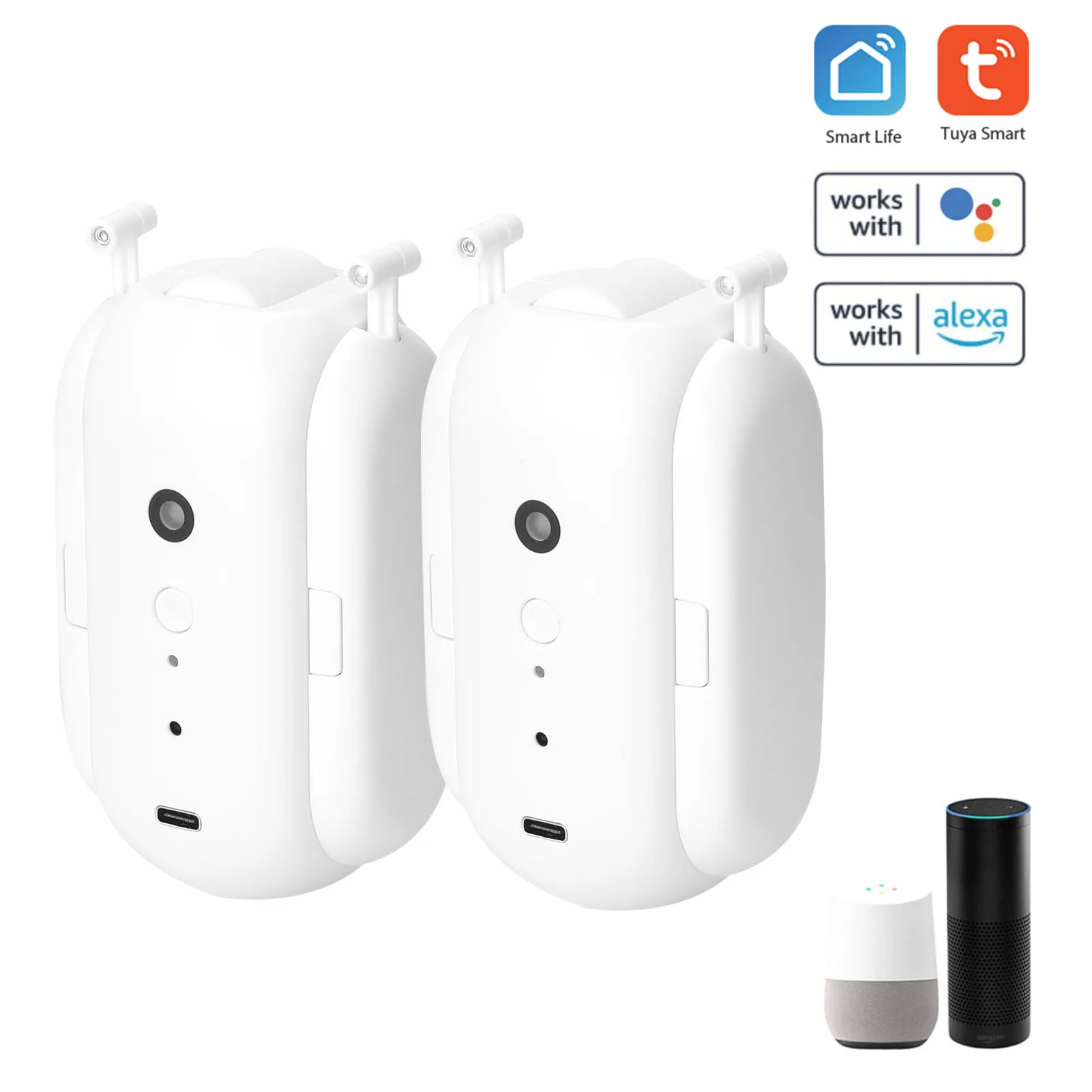 Tuya Smart Curtain Motor BT Voice Control Switch Electric Robot APP Timer Setup for Alexa Google Home | Обустройство дома