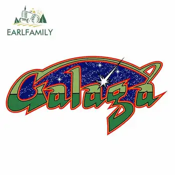 

EARLFAMILY 13cm x 6.4cm For Funny Car Stickers Waterproof 3D Occlusion Scratch Suitable For VAN Rv Suv Vinyl Material