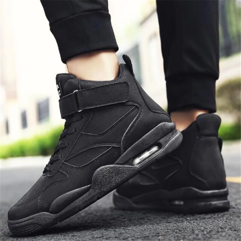 

New large size autumn and winter in the air cushion men's shoes fashion handsome casual sneakers men's shoes 39-45 boots men