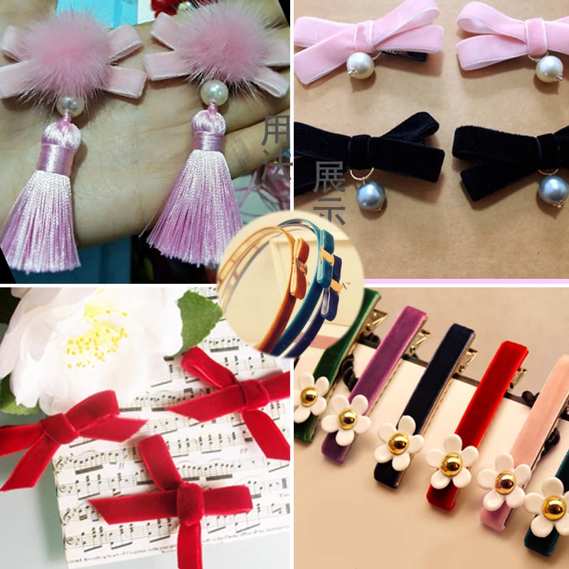 50yards 3/8 "10mm Velvet Ribbons Handmade Ribbon Wedding Party Decor Ribbon for Gift Wrapping DIY Hair Bowknot Sewing Fabric Ribbon Decoration Ribbon Supplies Wrapping Ribbon Sewing Ribbon Velvet Ribbon