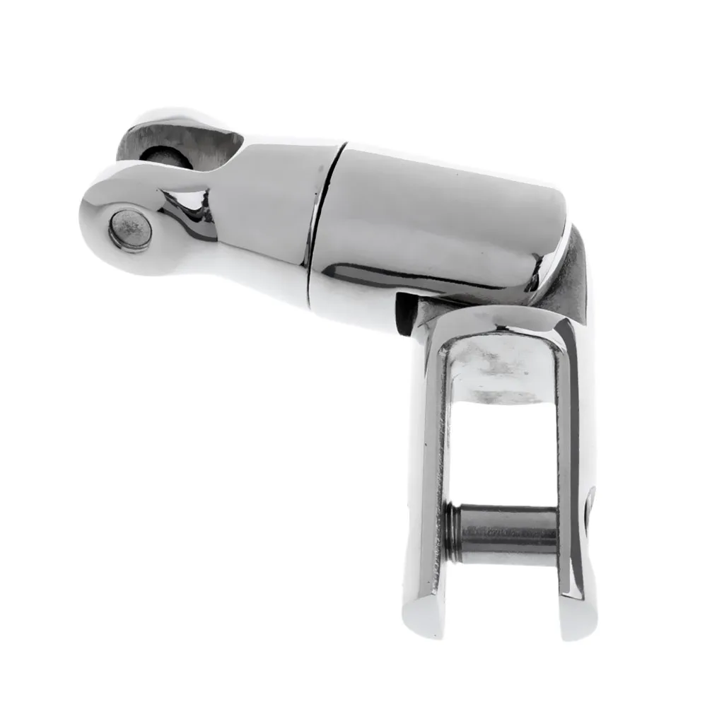 Marine Double Anchor Swivel Connector for 6/8mm Chain Stainless Steel