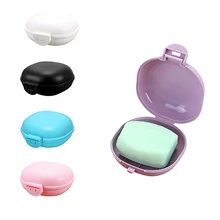 Держатель для мыла, чехол для посуды для ванной комнаты, домашний душ, дорожный держатель, мыльница, портативный контейнер для мыла, удобный держатель