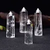 1PC Natural Crystal Transparency Quartz Point Healing Stone Hexagonal Prisms 50-80mm Obelisk Wand Reiki Energy Stone Home Decor ► Photo 3/6