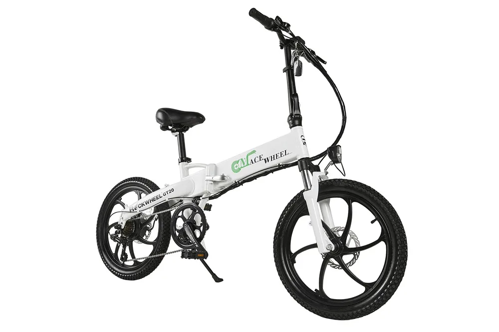 Электрический велосипед 20 дюймов складной микролитражных Rockwheel GT20 cmacewheel