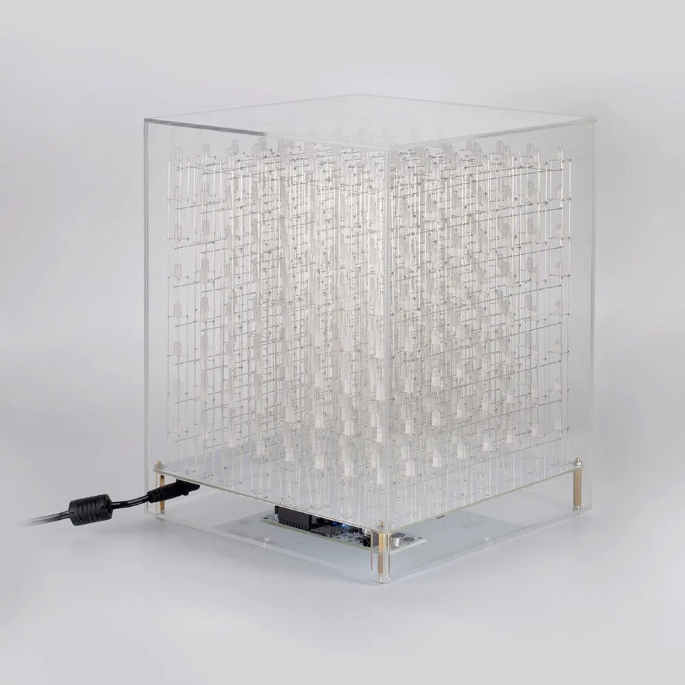 Douk Audio светодиодный куб RGB 8x8x8 3D полный набор для самостоятельной