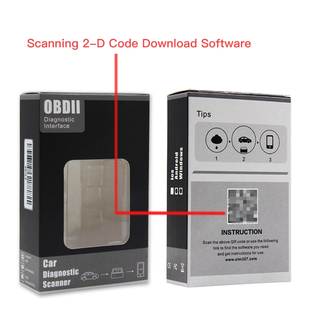 V1.5 автомобильный wifi OBD 2 OBD2 обсидиан инструмент Foseal адаптер сканера проверка света двигателя диагностический инструмент для IOS и Android