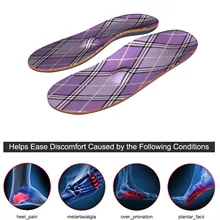 Flat Feet Template Orthopedics Inserts Arch Support-Best Heated Insoles Sneakers Running Plantar Fasciitis Orthotics Heel Spurs
