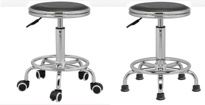 Классический простой дизайн подъемный стул поворотный офисный стул высокого качества PU материал сплошной цельный/лабораторный/салоная