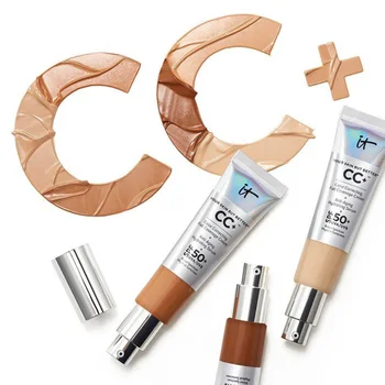 

free ship it cosmetics it your skin but better CC+ color correcting full coverage cream anti-aging hydrating serum Matte Base