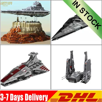 

IN Stock DHL Star Toy War The Imperial Super Star Destroyer Set Building Blocks Bricks Compatible 05006 05062 05042 75055 81098