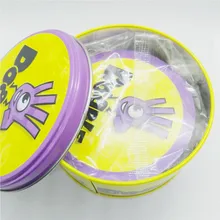 Высококачественная настольная игра для детей Dobbles Spot Cards It Go Camping 7 английская версия абсолютно новая с металлической жестяной коробкой Hip Sports