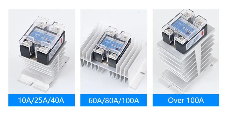 SSR-10AA 25AA 40AA SSR однофазный JGX AC управление AC радиатор 70-280VAC к 24-480VAC 10A 25A 40A AA твердотельные реле