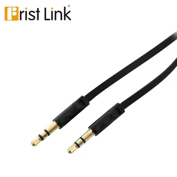 

Slim 3.5mm Stereo Audio Cable Male to Male,3.5mm Flat Audio Cable, Black