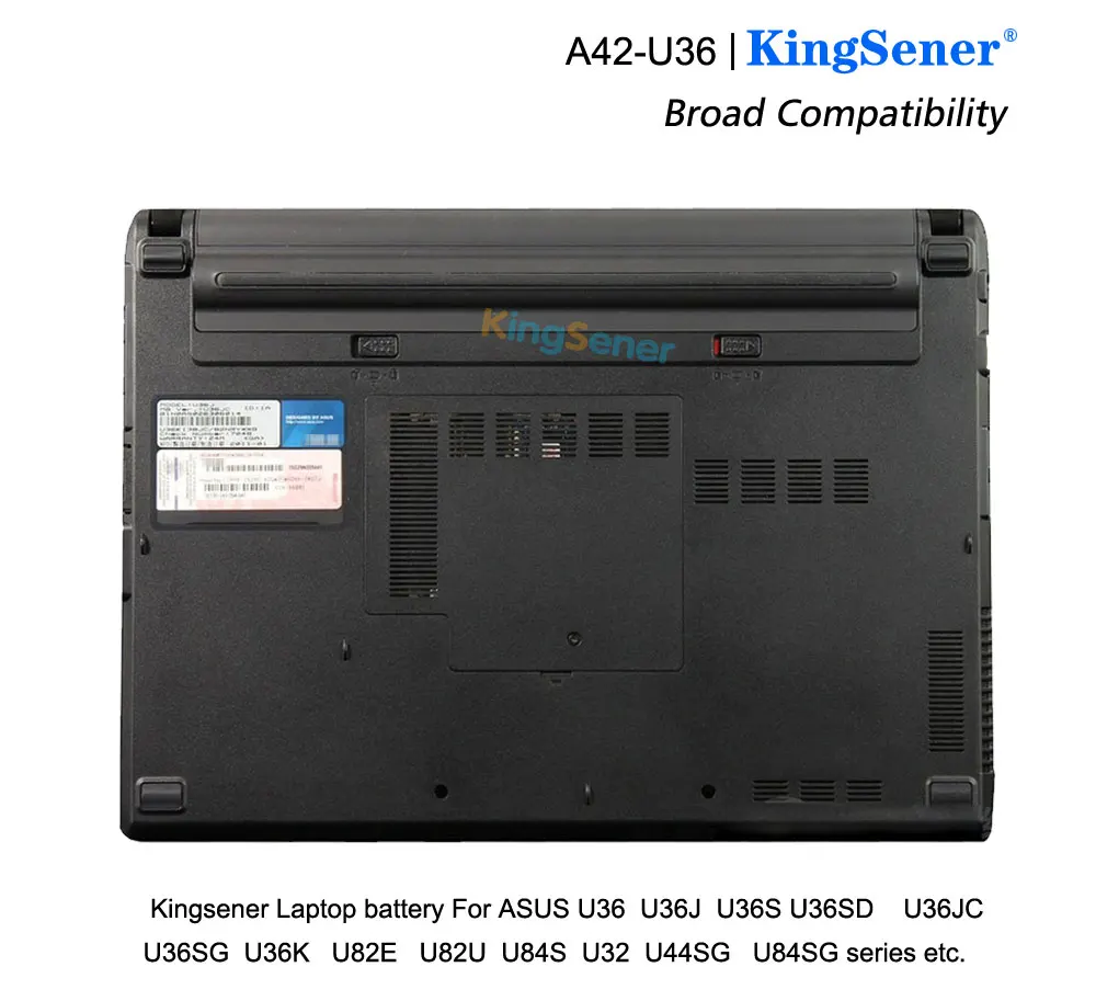 Bateria do Portátil Kingsener-a42-u36 5600mah para Asus A41-u36 U32 U32u U36 U36j U36jc U36s U36sd U36sg U44 U44s U82 U82e U84 83wh - Imagem 5