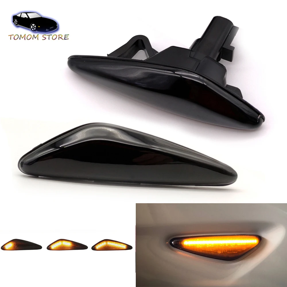 

LED front side marker sequential blinker turn signal indicator dynamic lights for Mazda 6 Atenza GH Mazda 5 Premacy CW MX-5 RX-8