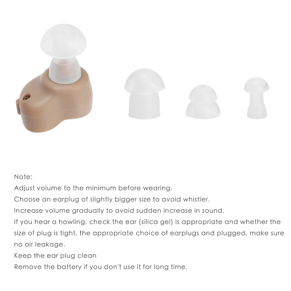 AXON K-80 Hearing Aid Rechargeable Mini Hearing Aids Sound Amplifier Invisible Hear Clear for the Elderly Deaf Ear Care Tools