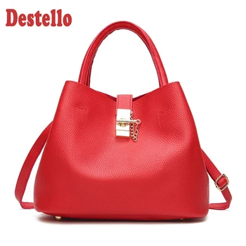 

Fashion pu women bucket handbags small soft bucket bags delicate casual female shoulder bag high quality women's crossbody bags