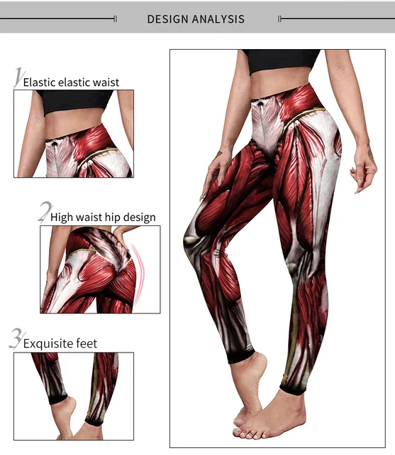 Muscle Print Leggings