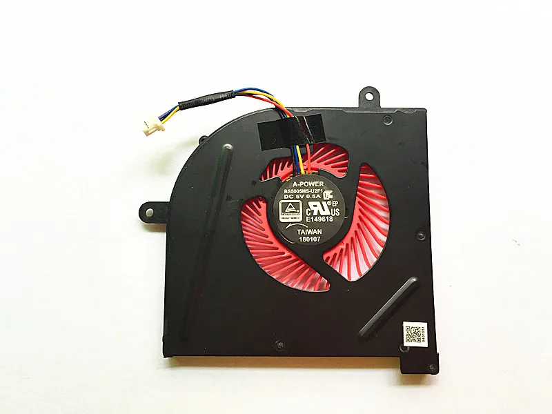 SSEA процессор GPU охлаждающий вентилятор для MSI GS63VR GS63 GS73 GS73VR MS-17B1 Stealth Pro cpu BS5005HS-U2F1 GPU BS5005HS-U2L1 кулер
