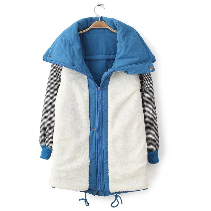 Maternity Coat Autumn And Winter Solid color Warm Fleece Hooded Pregnant Woman Jacket  Plus Size Pocket Women Outwear S-3XL